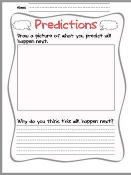 Predicting - Strategies for Students